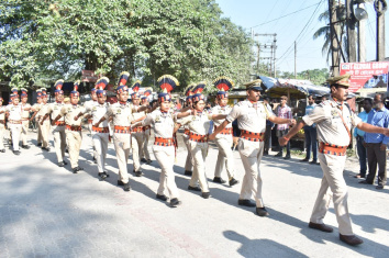 March- past programme organized to celebrate the 400th birth anniversary of Bir Lachit Barphukan