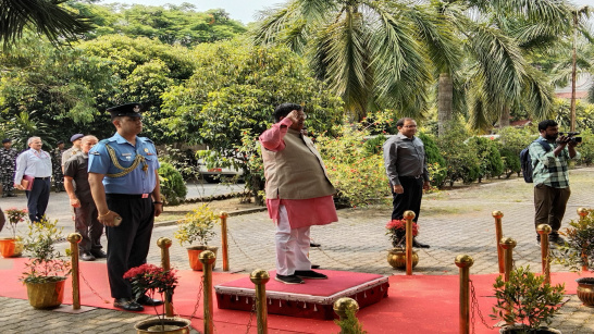 Review Meeting by Hon'ble Governor of Assam , Shri Gulab Chand Kataria 